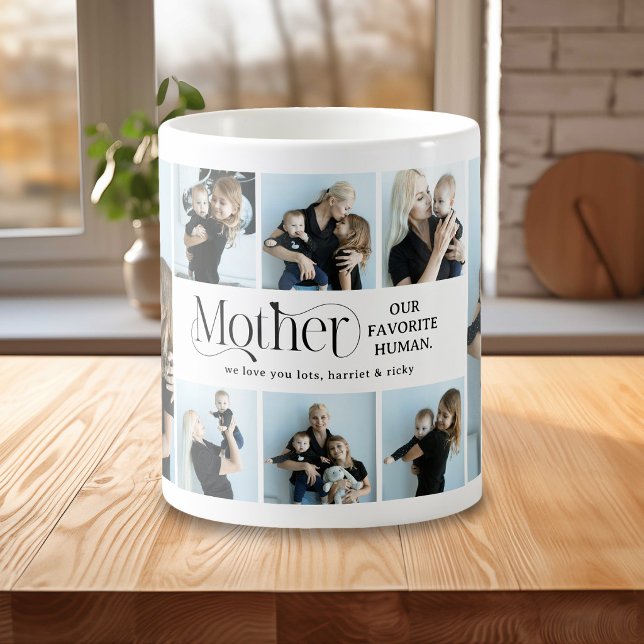 Sentimental Photo Collage Mother Keepsake Kaffeetasse (Von Creator hochgeladen)