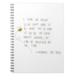Sentimental Winnie-the-Pooh-Notebook Notizblock