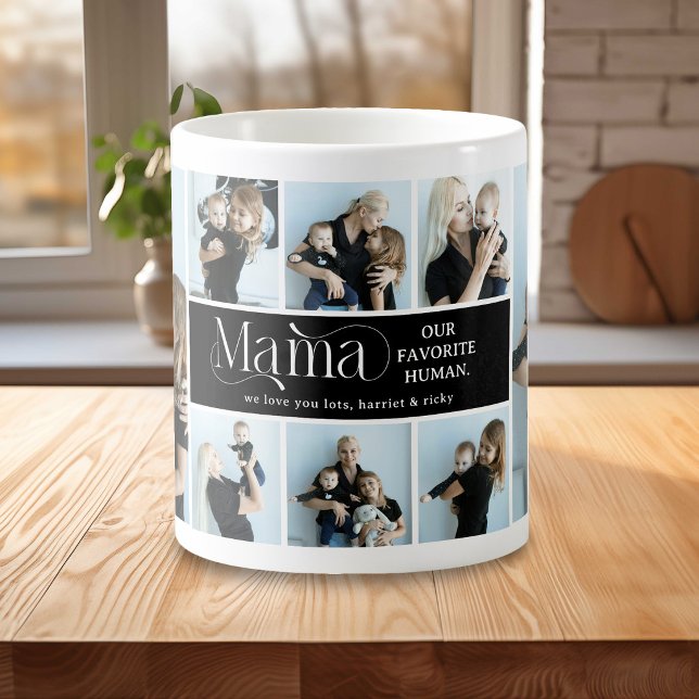 Sentimentale Fotocollage Mama Andenken Kaffeetasse (Von Creator hochgeladen)