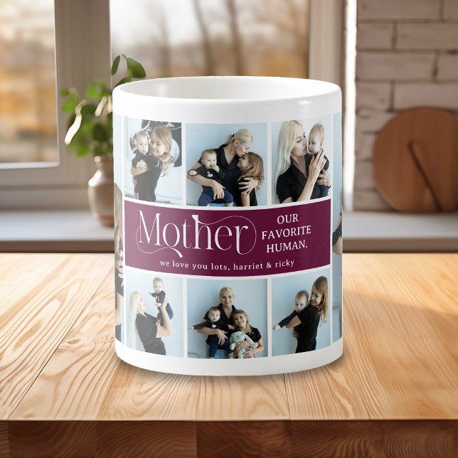 Sentimentale Fotocollage Mutter Andenken Kaffeetasse (Von Creator hochgeladen)