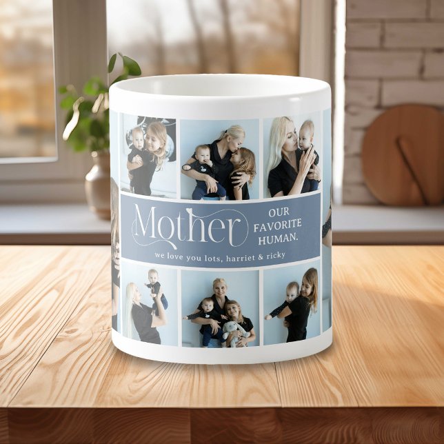 Sentimentale Fotocollage Mutter Andenken Kaffeetasse (Von Creator hochgeladen)