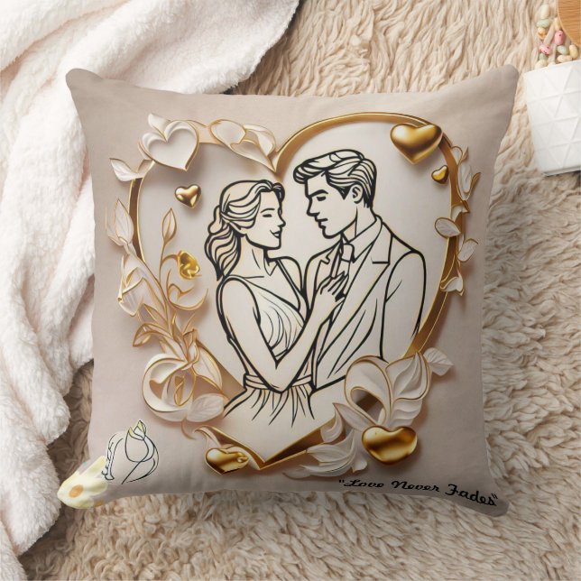 "Sentimentale Liebe" Kissen (Decke)