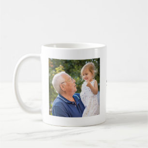 Sentimentale Welt Best Grandpa Foto Erinnerungsstü Kaffeetasse