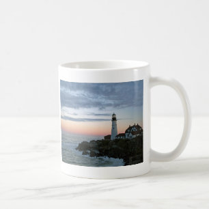 Sentinal am Sonnenuntergang Kaffeetasse