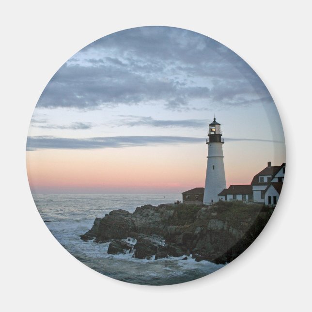 Sentinal bei Sonnenuntergang Magnet (Vorne)