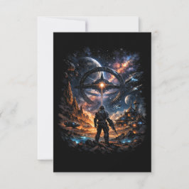 Sentinel of the Star Gate Dankeskarte