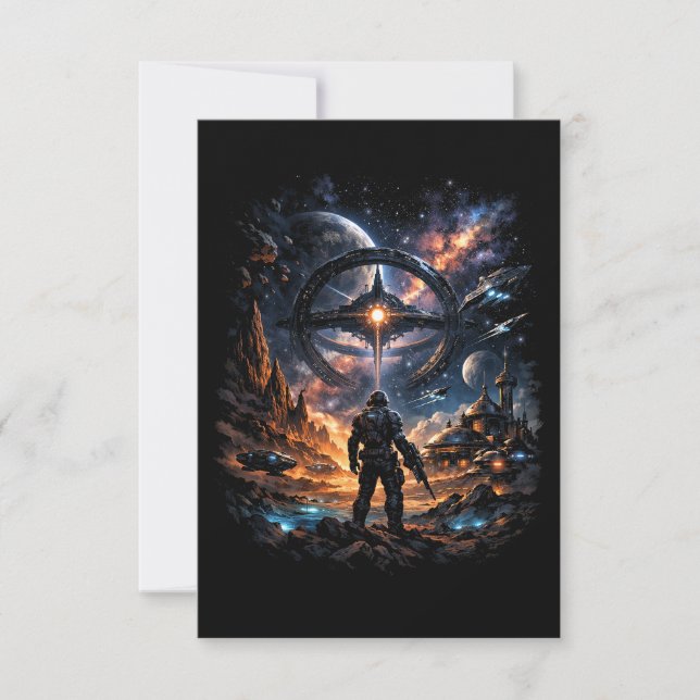 Sentinel of the Star Gate Dankeskarte (Vorderseite)