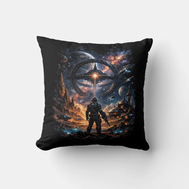 Sentinel of the Star Gate Kissen (Vorderseite)