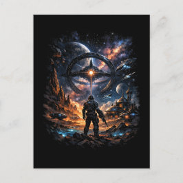 Sentinel of the Star Gate Postkarte