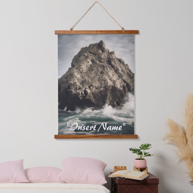 Sentinel Wandteppich Mit Holzrahmen (Schlafzimmer)