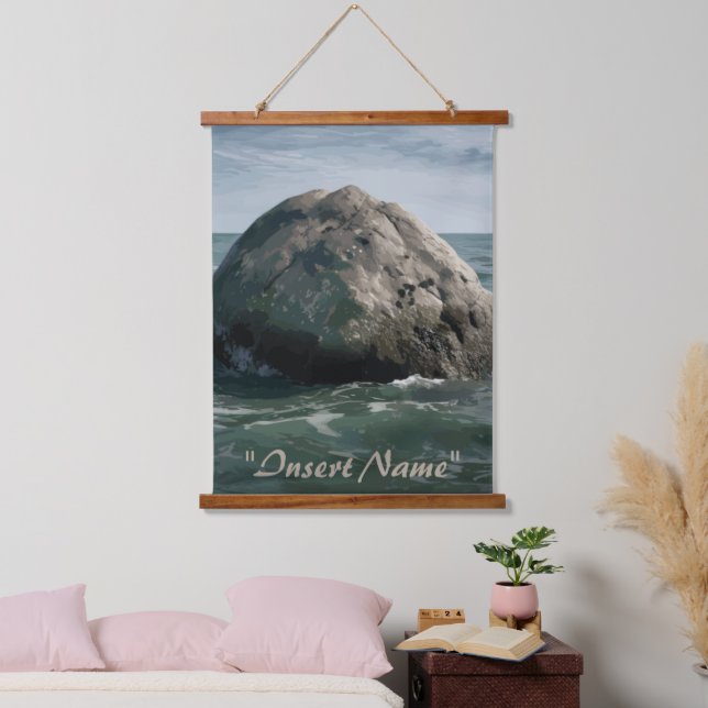 Sentinel Wandteppich Mit Holzrahmen (Schlafzimmer)
