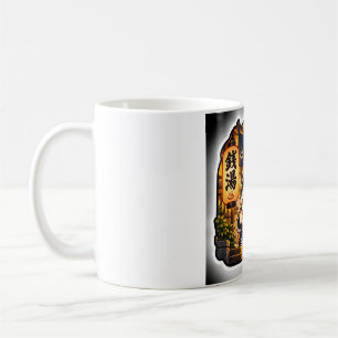 Sento Night Cat Tasse Japanische Badehaus Retro-