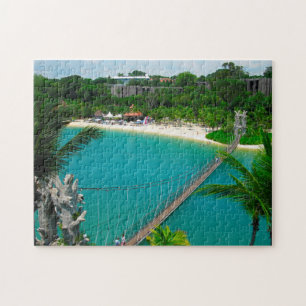 Sentosa Beach Singapore. Puzzle