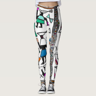 Senufo African Print Leggings