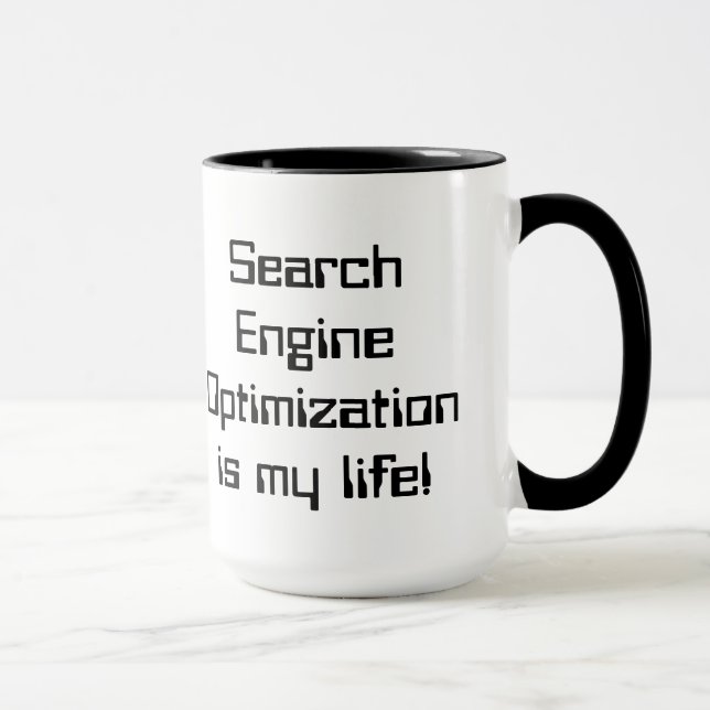 SEO ist meine Leben-Tasse Tasse (Rechts)