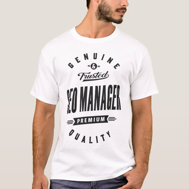 SEO-Manager T-Shirt (Vorderseite)