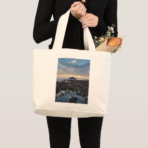 Seogwipo Küste Jeju-do Südkorea Große Tote Bag Jumbo Stoffbeutel