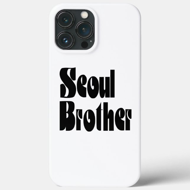 Seoul Brother Case-Mate iPhone Hülle (Rückseite)