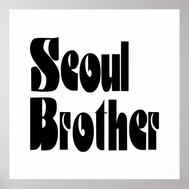 Seoul Brother Poster (Vorne)