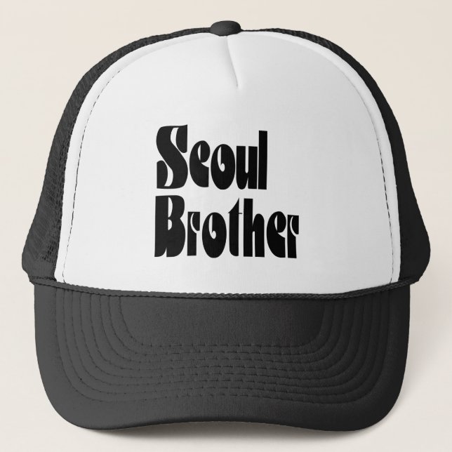 Seoul Brother Truckerkappe (Vorderseite)