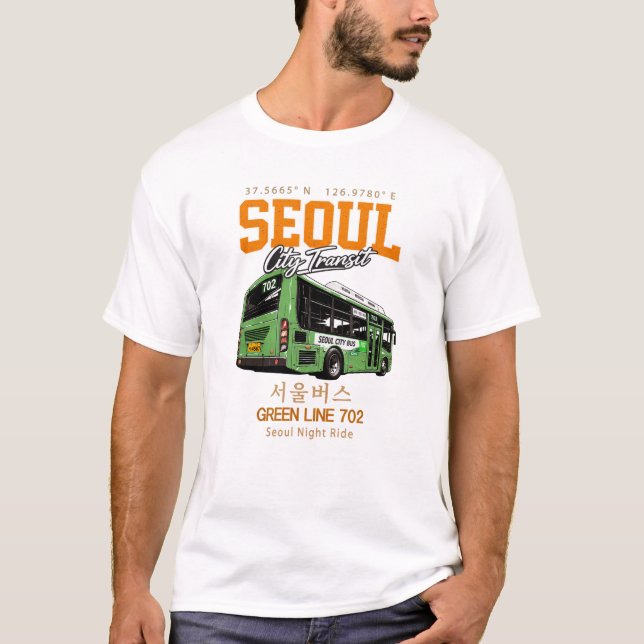 Seoul City Bus T-Shirt (Vorderseite)