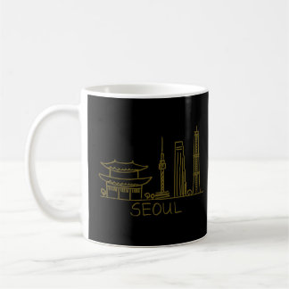 Seoul City Korea Souvenir für Männer 5 Kaffeetasse