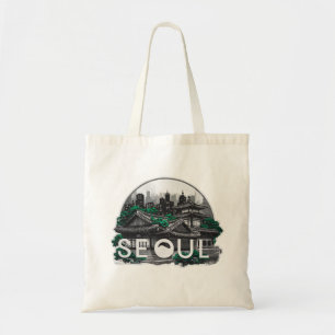 Seoul City Südkorea Tragetasche