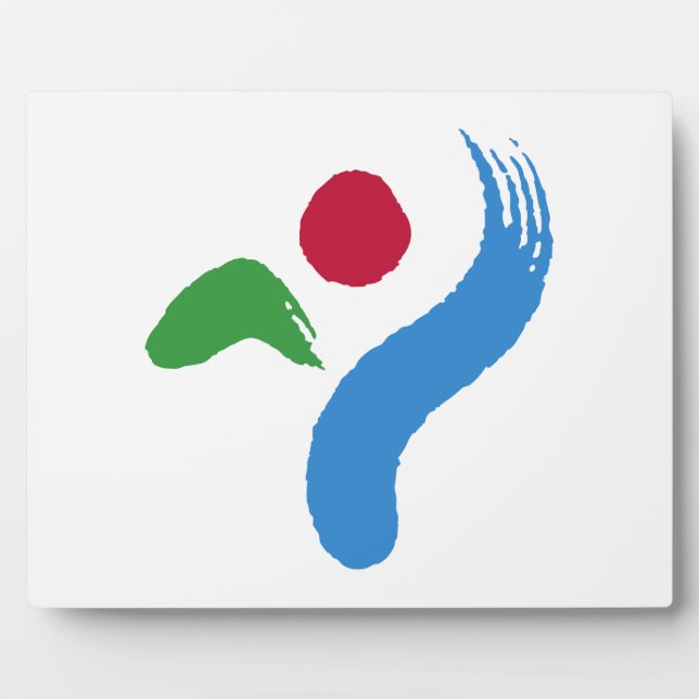 Seoul-Flaggenplakette Fotoplatte (Vorderseite)
