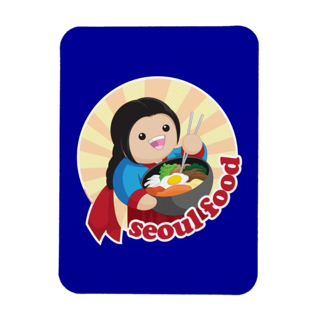 Seoul Food Magnet (Vertikal)