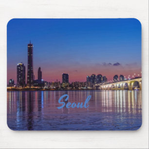 Seoul Hauptstadt South Korea City Skyline Mousepad