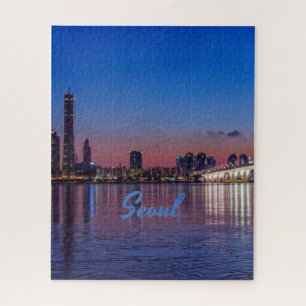 Seoul Hauptstadt Südkoreas City Skyline Puzzle