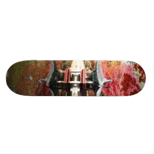 Seoul-Herbst-Japaner-Garten Skateboard