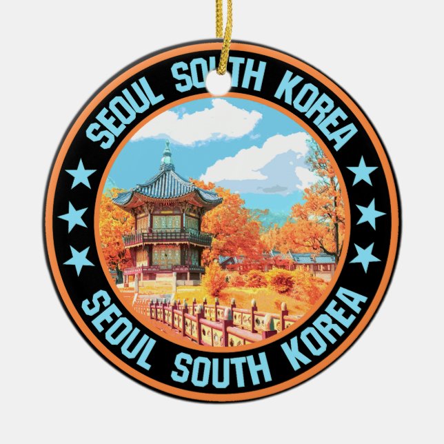 Seoul Keramik Ornament (Vorne)