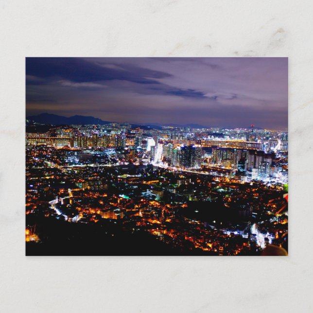 Seoul Korea Postkarte (Vorderseite)