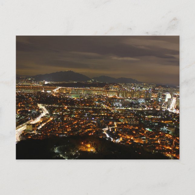 Seoul Korea Postkarte (Vorderseite)