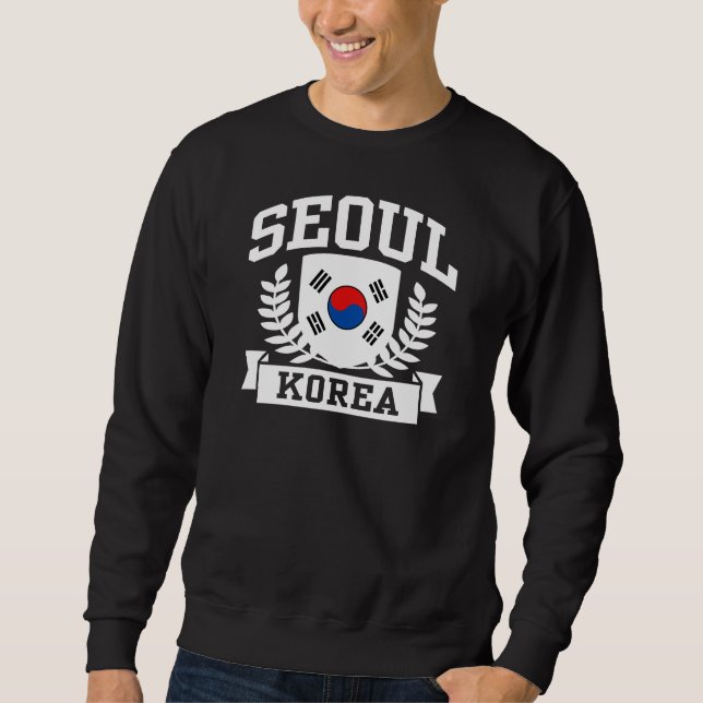 Seoul Korea Sweatshirt (Vorderseite)