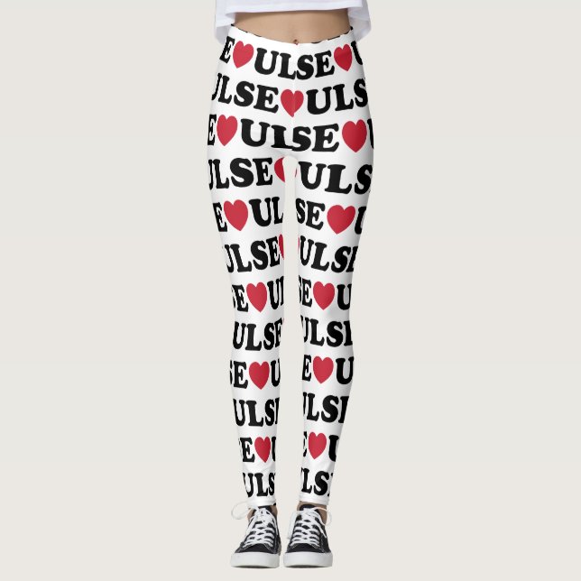 Seoul Liebe Heart Leggings (Vorderseite)