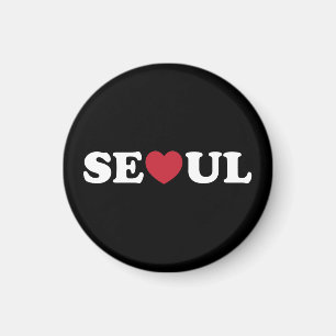 Seoul Liebe Heart Magnet