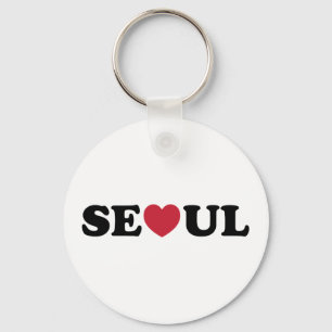 Seoul Liebe Heart Schlüsselanhänger