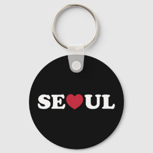 Seoul Liebe Heart Schlüsselanhänger