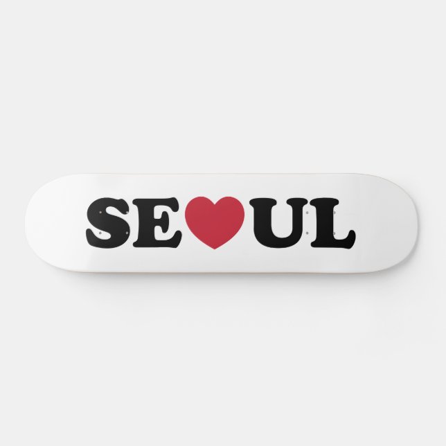 Seoul Liebe Heart Skateboard (Horizontal)