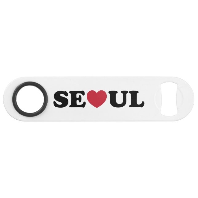Seoul Liebe Heart Speed Flaschenöffner (Vorderseite (Horizontal))