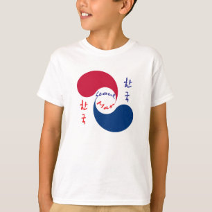 Seoul-Mann-koreanisches Jungen-T-Shirt T-Shirt