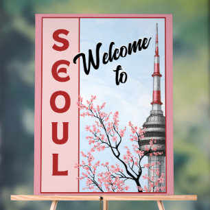 Seoul Namsan Tower Acrylschild