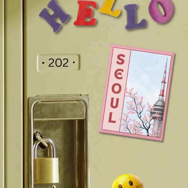 Seoul Namsan Tower Magnet (Von Creator hochgeladen)