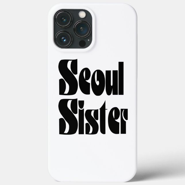 Seoul Sister Case-Mate iPhone Hülle (Rückseite)