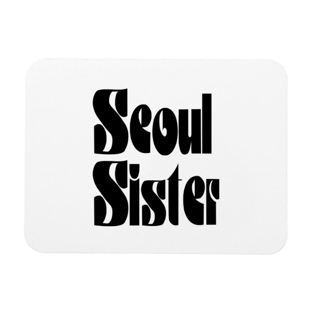 Seoul Sister Magnet (Horizontal)