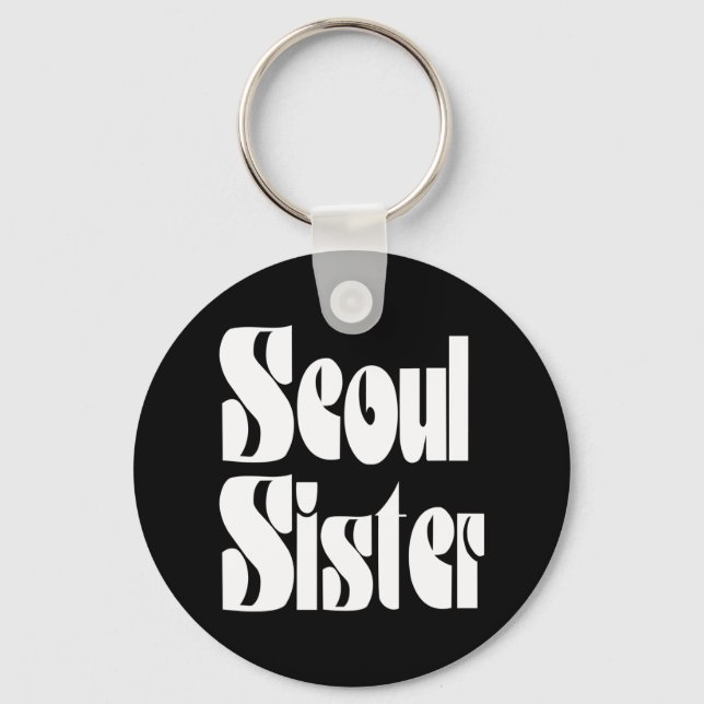 Seoul Sister Schlüsselanhänger (Vorderseite)