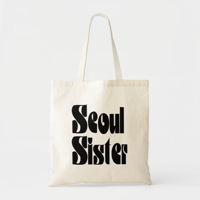 Seoul Sister Tragetasche (Vorne)