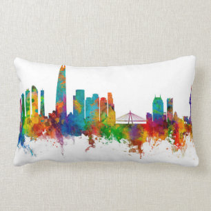Seoul Skyline Südkorea Lendenkissen